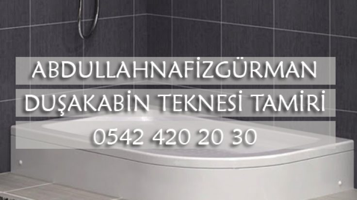 Abdurrahmannafizgürman Duş Teknesi Tamiri