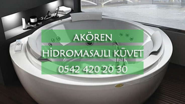 Akören Hidromasajlı Küvet