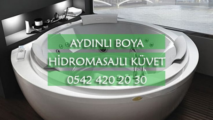 Aydınlı Boya Hidromasajlı Küvet